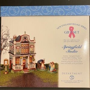 Dept. 56 New England Village Series Springfield Studio